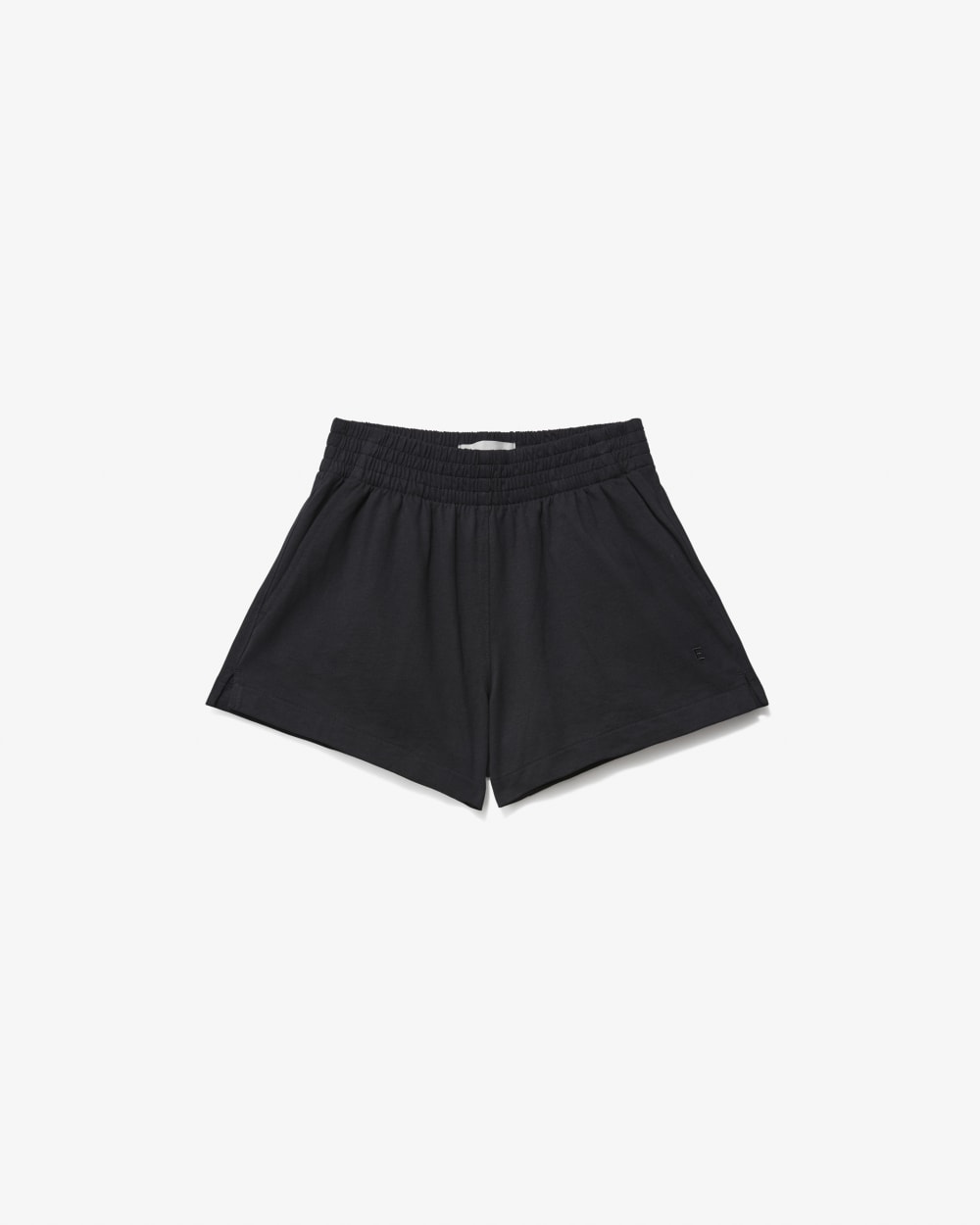 The Retro Jersey Short | Black