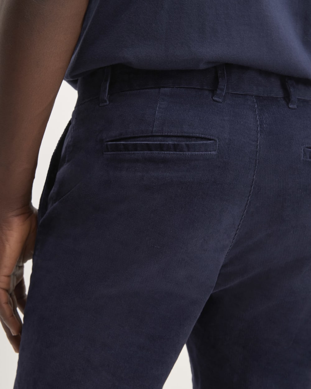 The Straight Fit Corduroy Pant | Navy