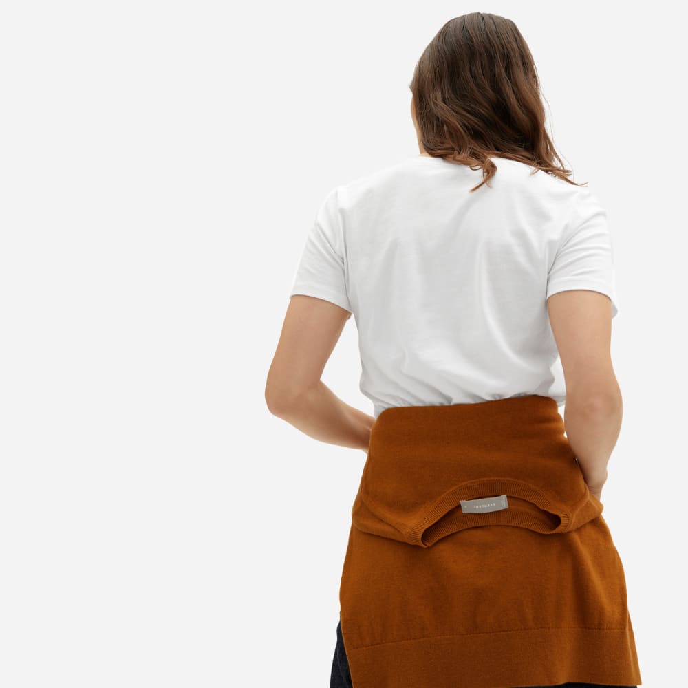 The Organic Cotton V-Neck | White