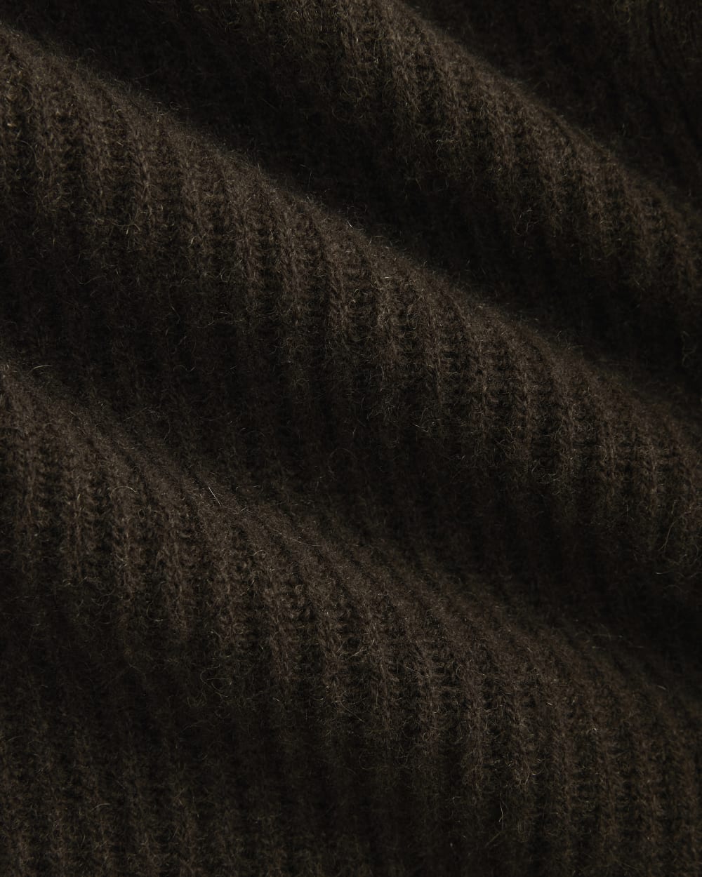 Fisherman Cardigan in Wool Cashmere | Americano Brown