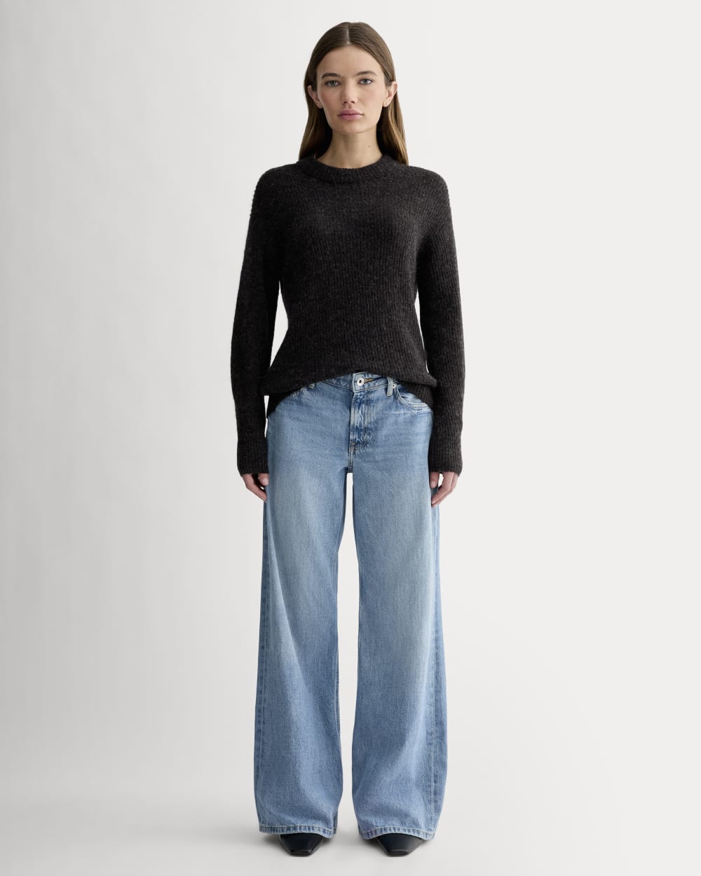 The Cocoon Crew in Alpaca | Heathered Black