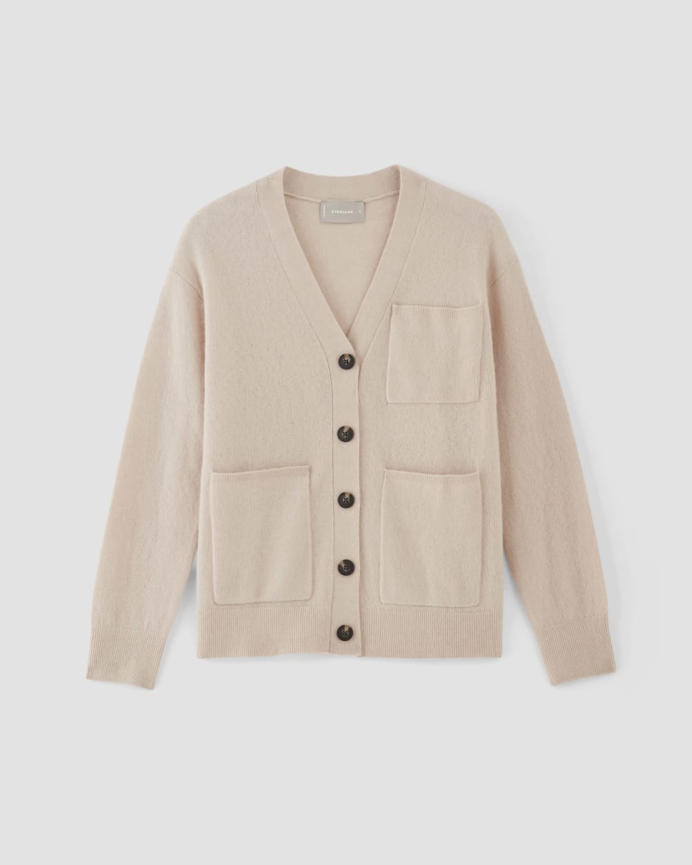 The Cozy-Stretch Relaxed Cardigan | Whisper Pink