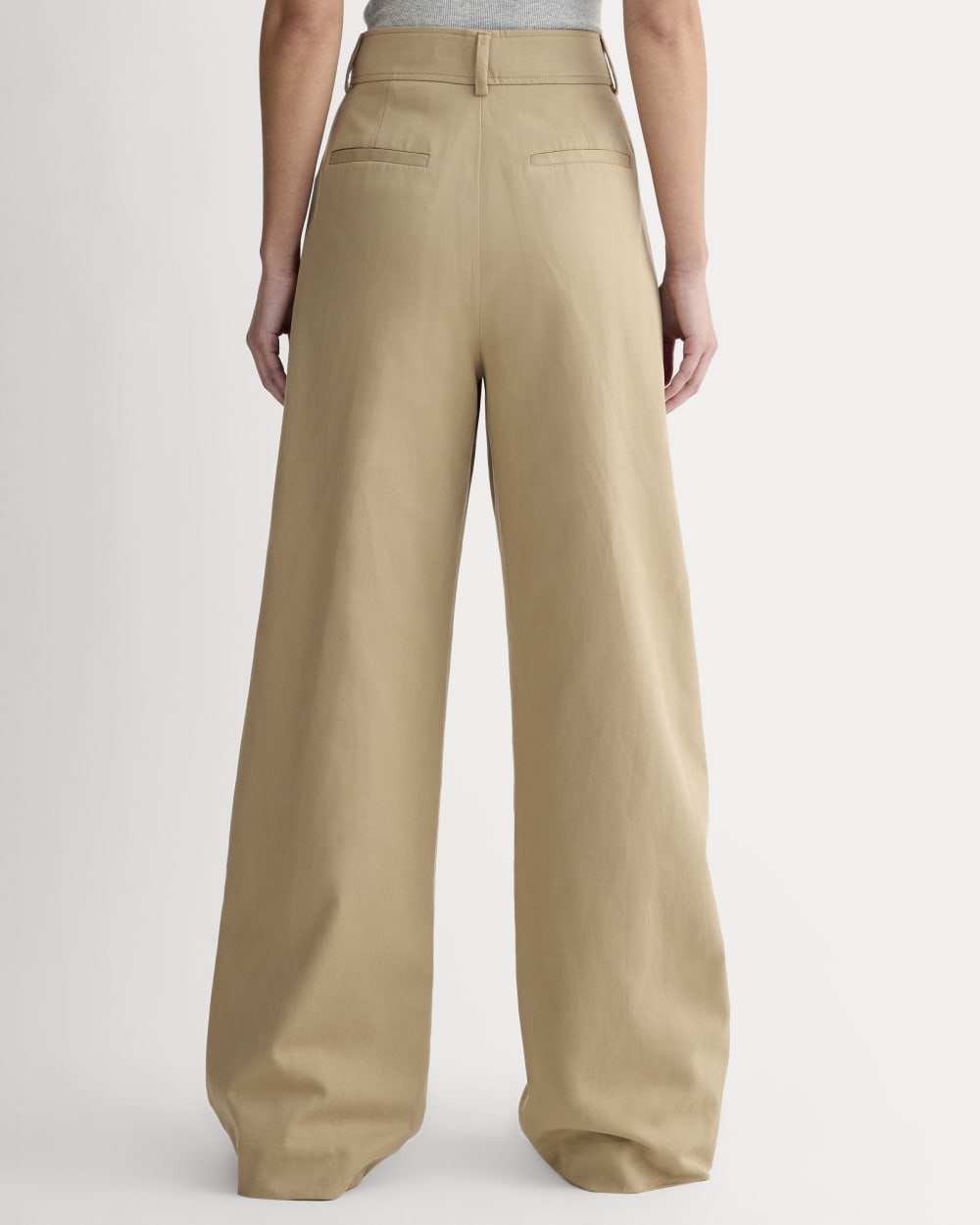 The Draper Pleated Pant in Buttersmooth | Ash Brown | 30 Inseam