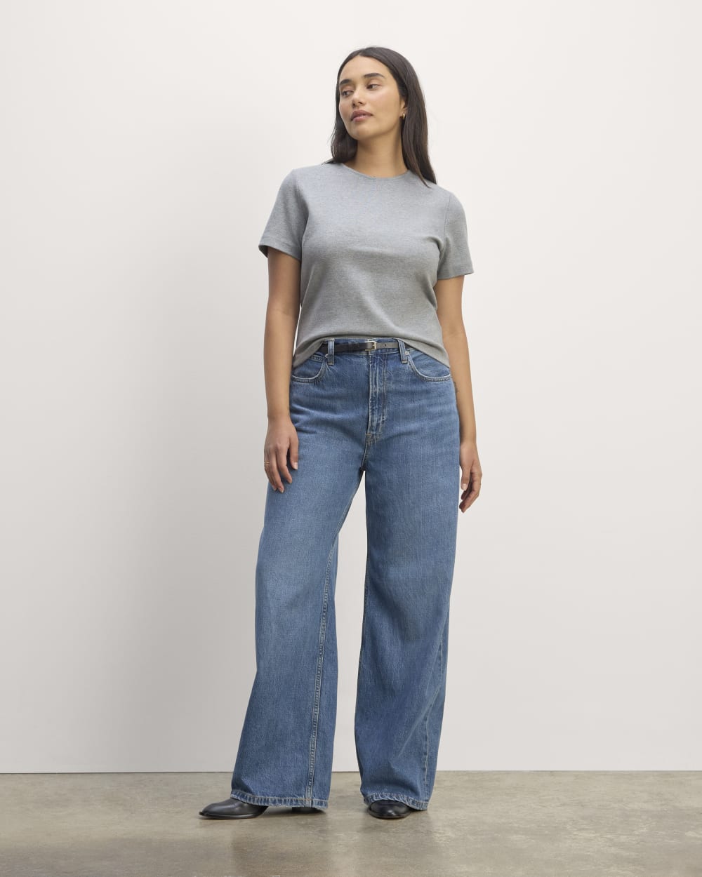 The Dream Tee | Mid Heather Grey