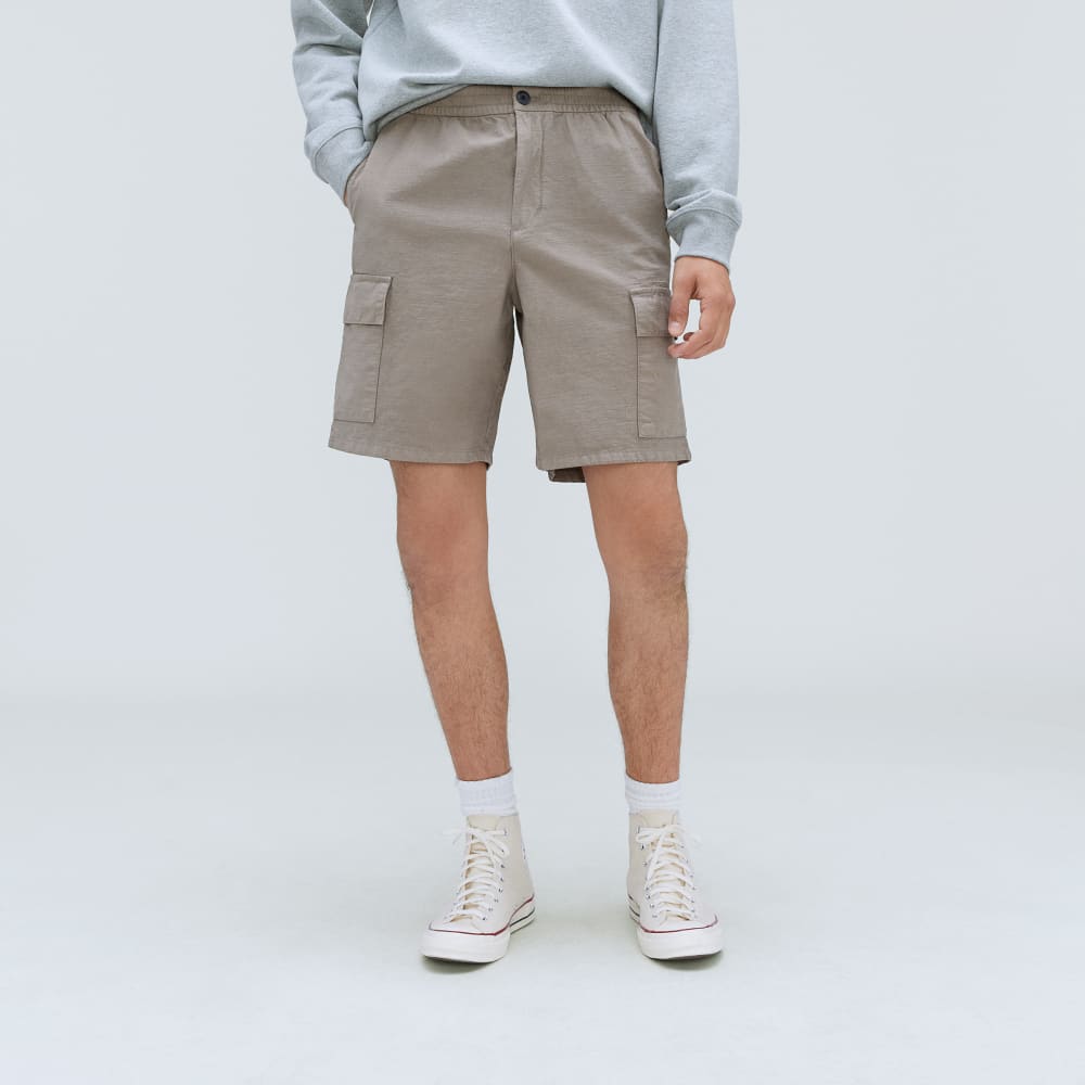 The Cotton Linen Short | Clay