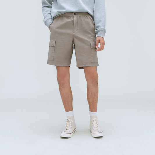 The Cotton Linen Short | Clay