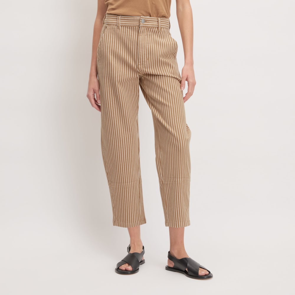 The Utility Barrel Pant | Toasted Coconut / Bone | Regular