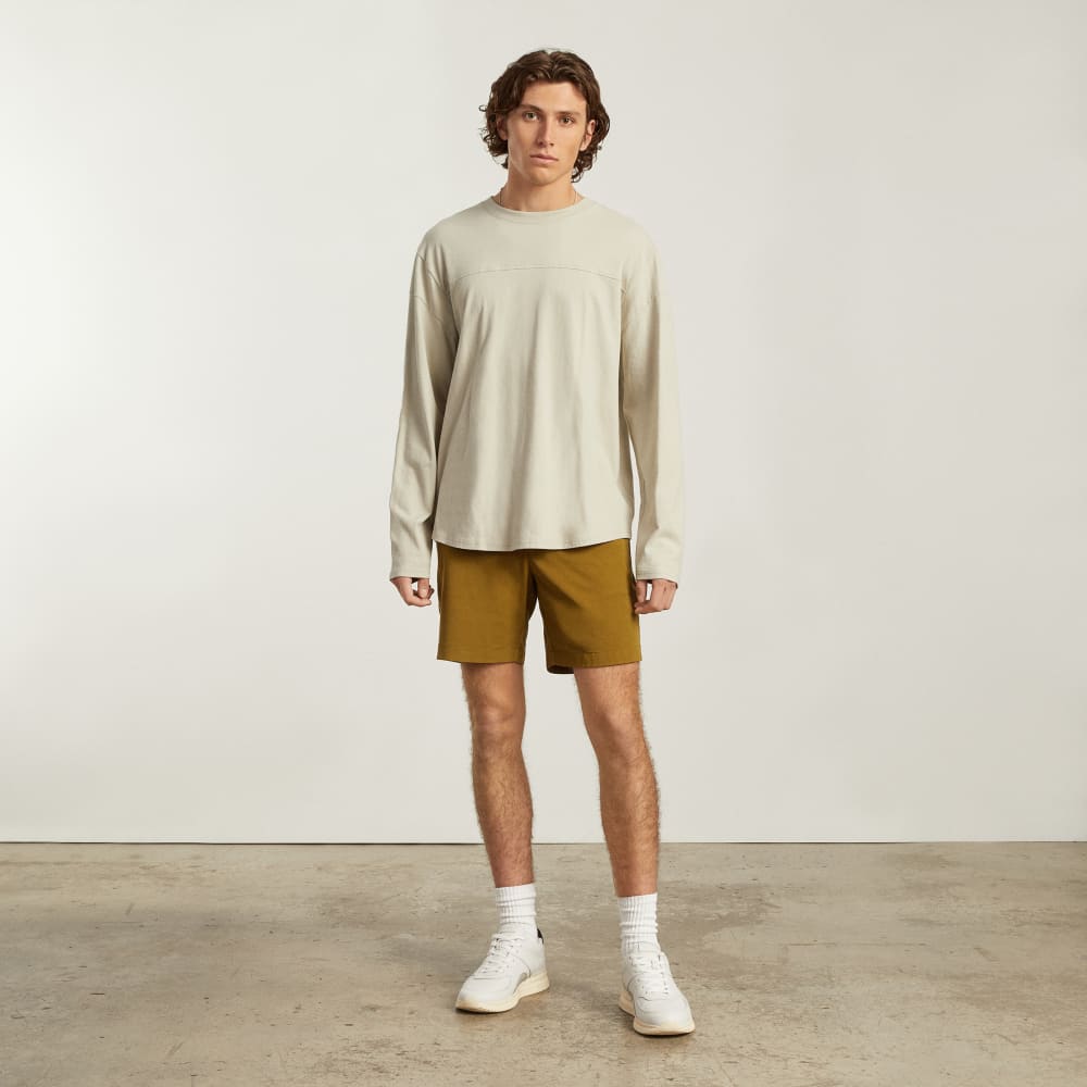 The Pull-On Performance Chino Short | Olive
