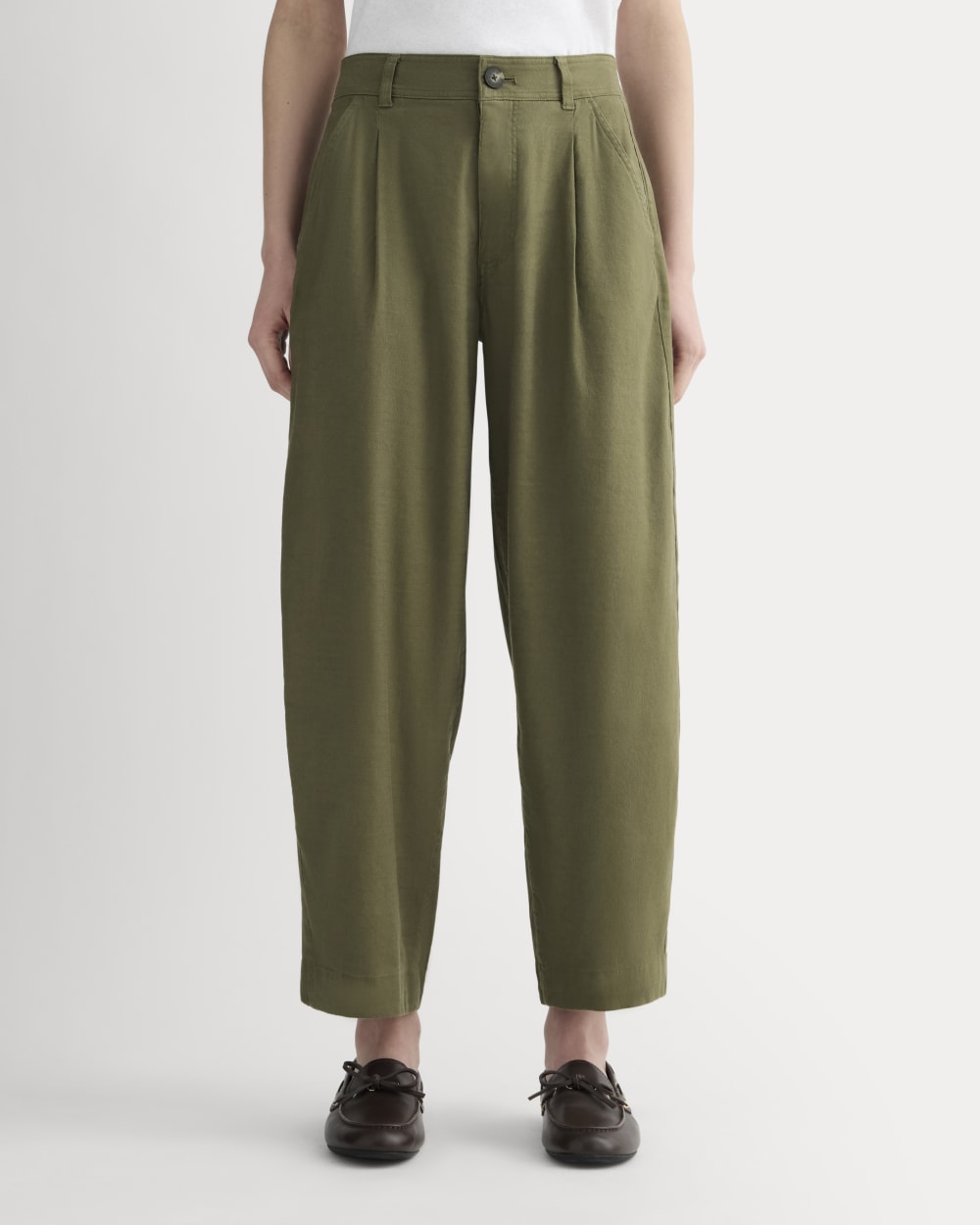 The Everywhere Pant in Stretch Linen | Kalamata