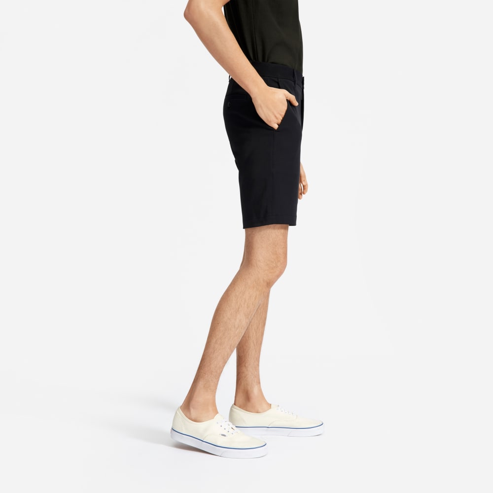The 9 Slim-Fit Performance Chino Short | Black