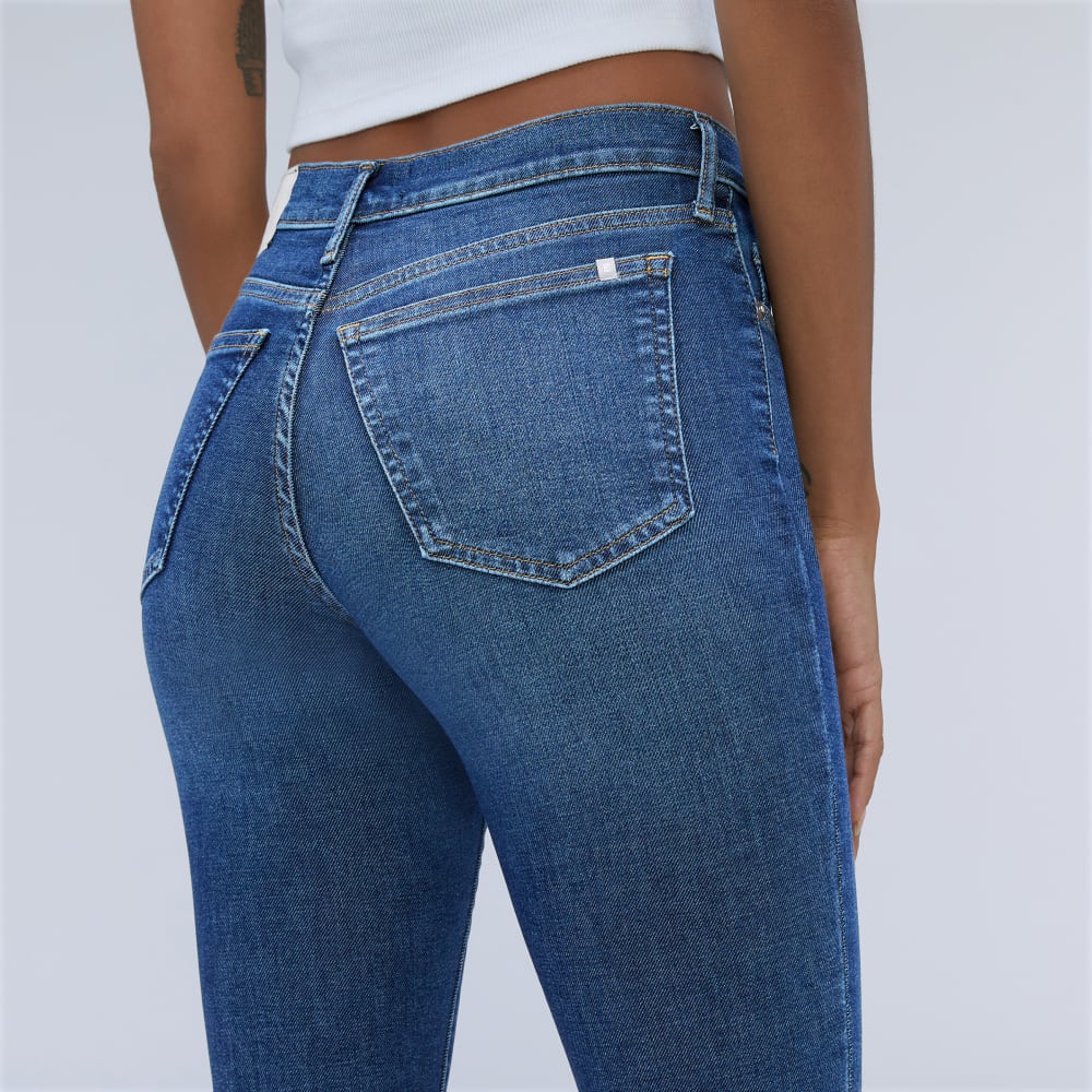 The Mid-Rise Skinny Stretch Jean | Dark Indigo
