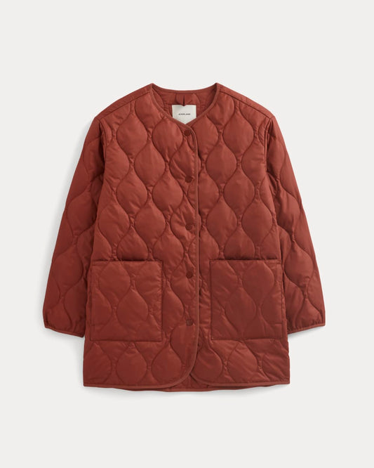 The Quilted Liner | Merlot