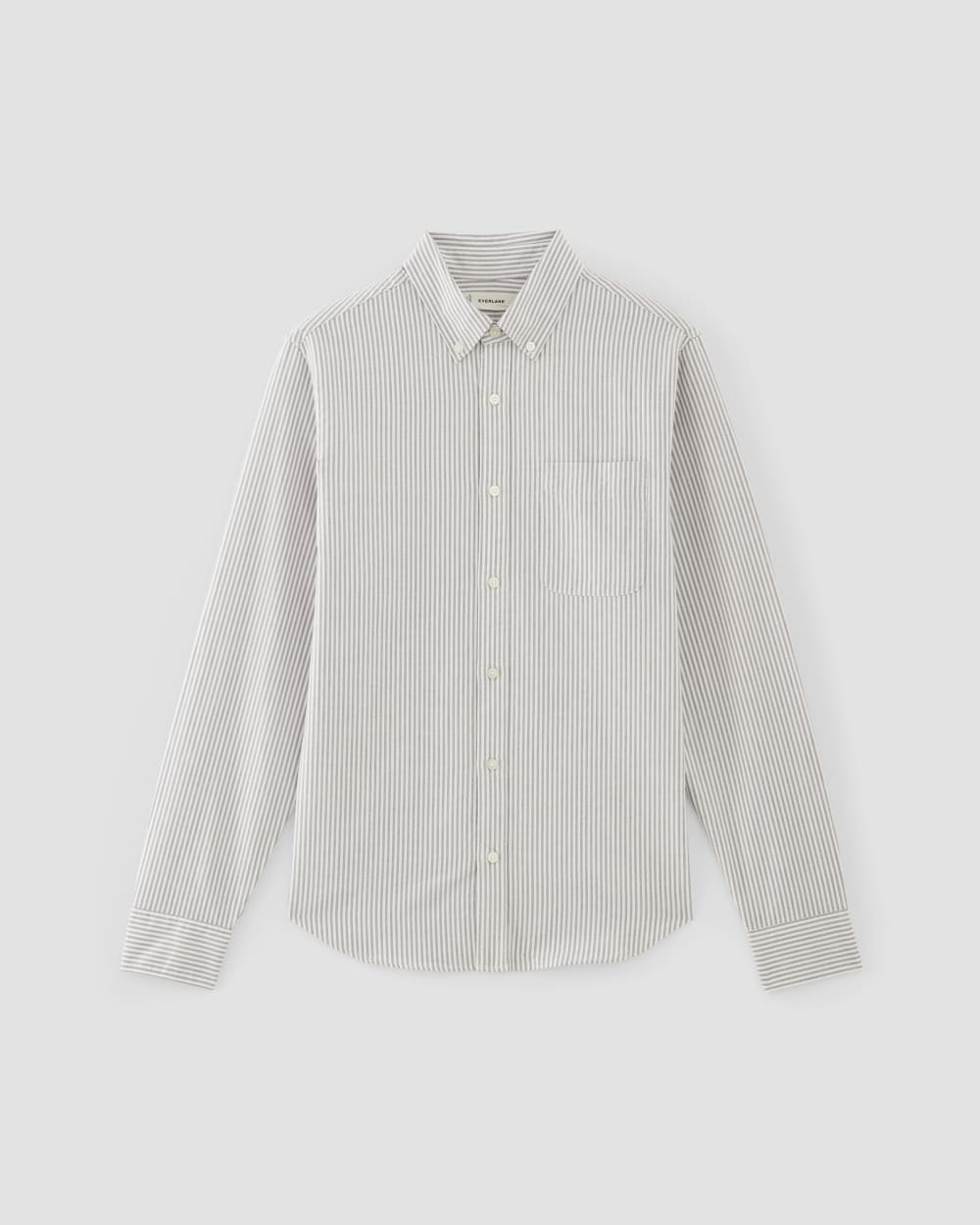 The Classic Oxford Shirt | Charcoal / White | Tall