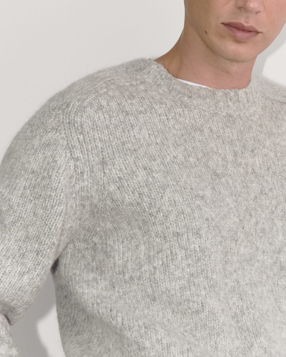 The Cloud Crewneck Sweater | Heather Grey