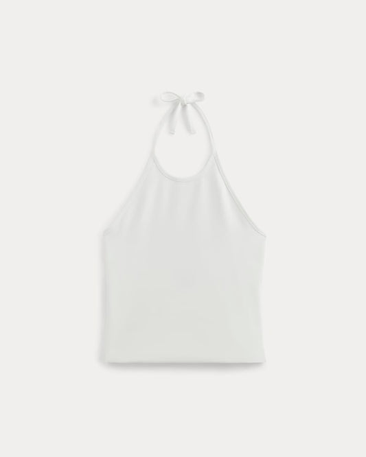 The Form Halter Top | White