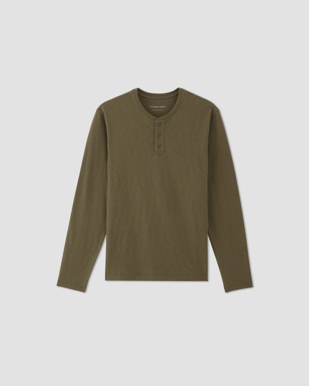 The Slub Long-Sleeve Henley | Beech