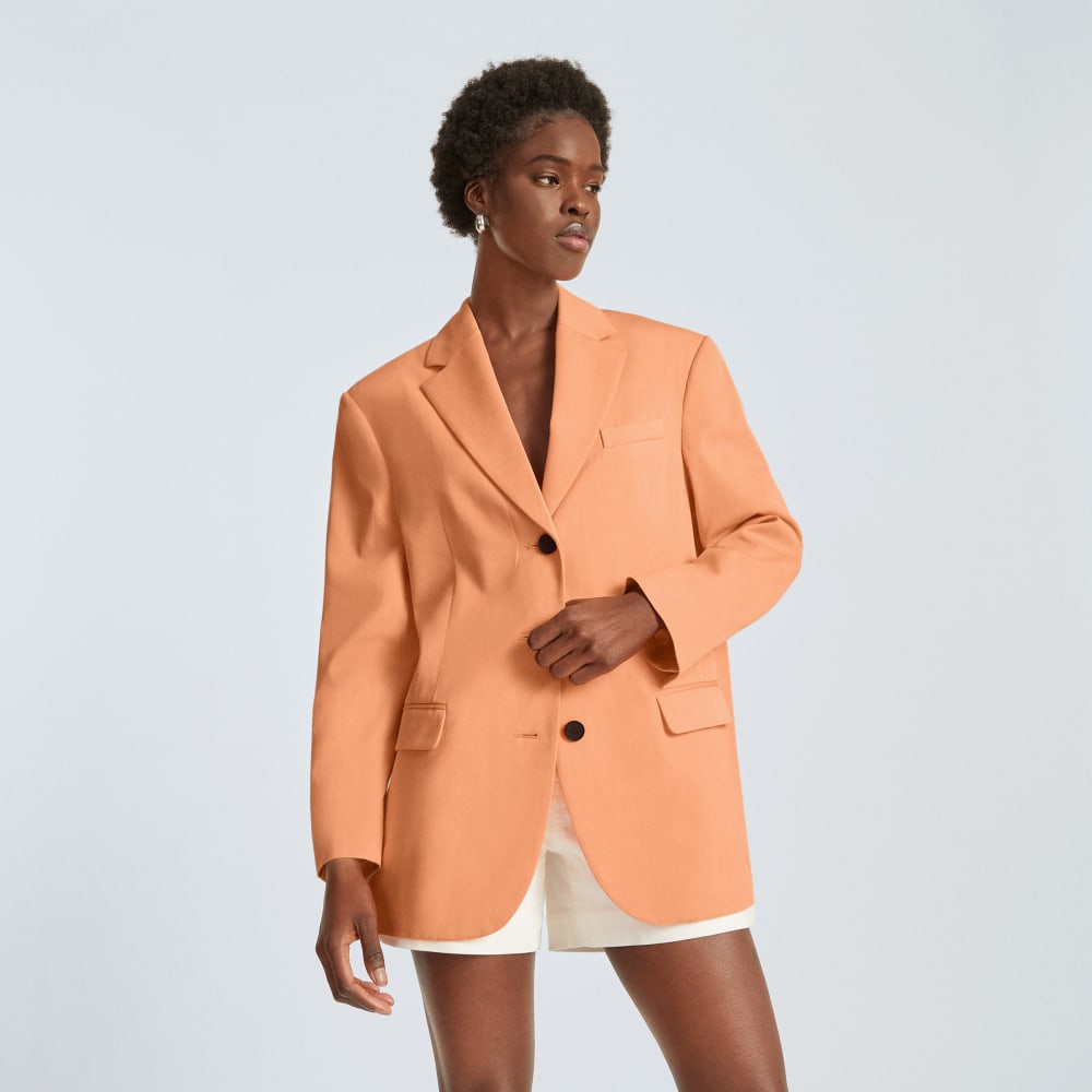 The ’80s Blazer | Orange Chiffon