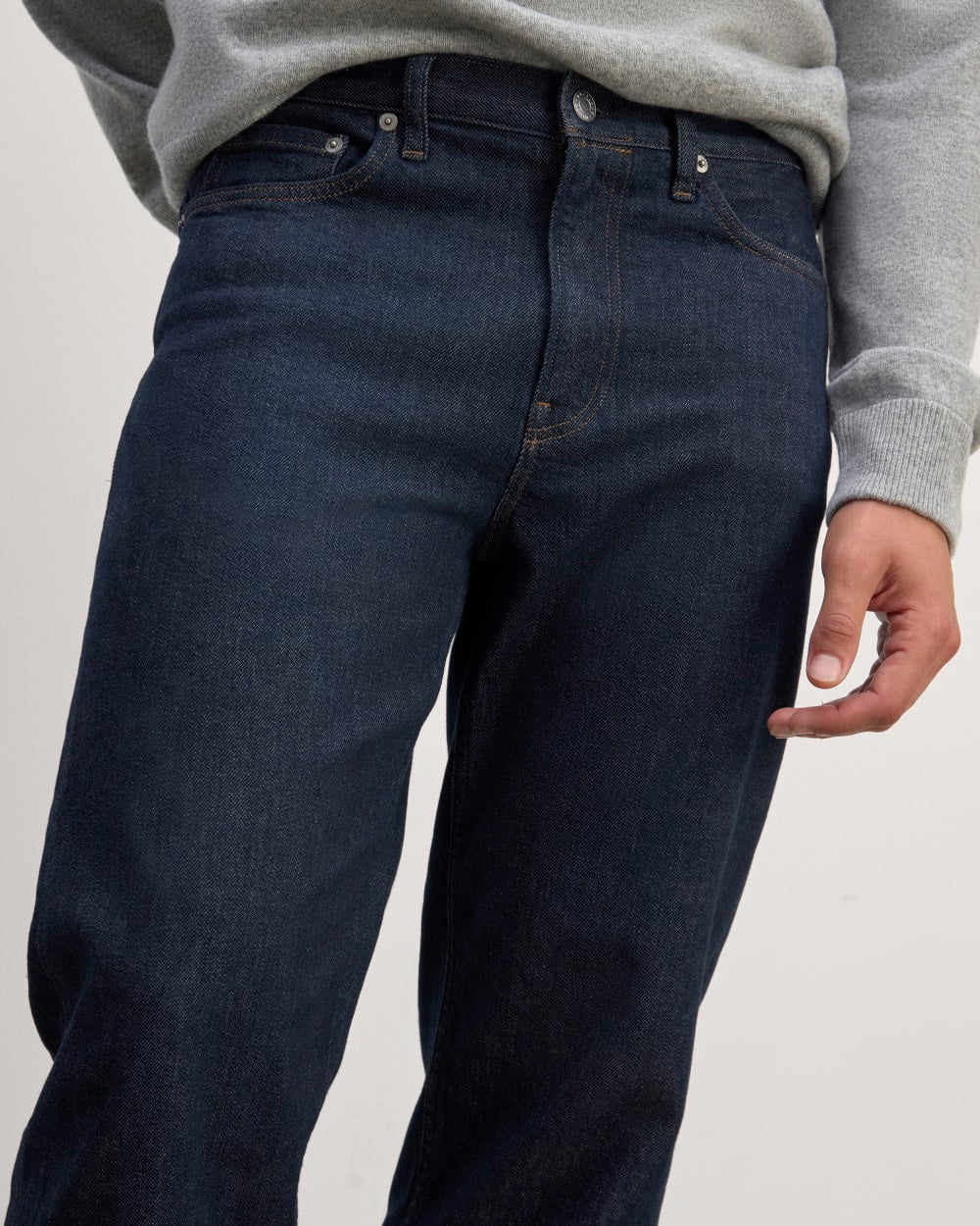 The Selvedge Loose Straight Jean | Indigo Rinse