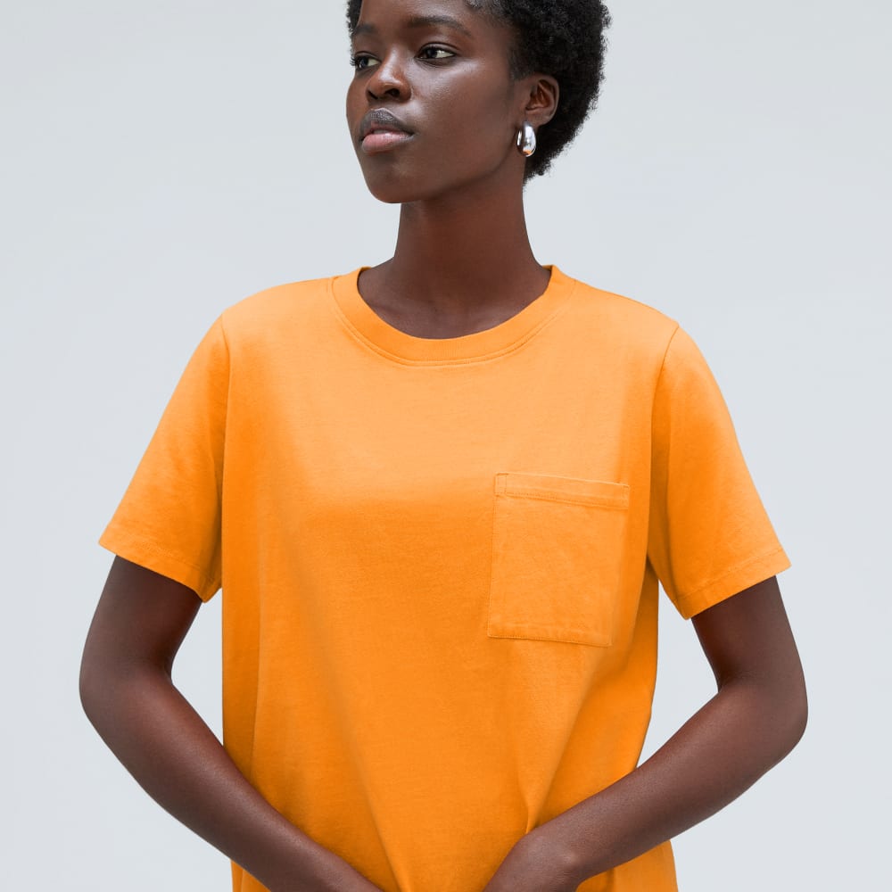 The Organic Cotton Weekend Tee Dress | Turmeric