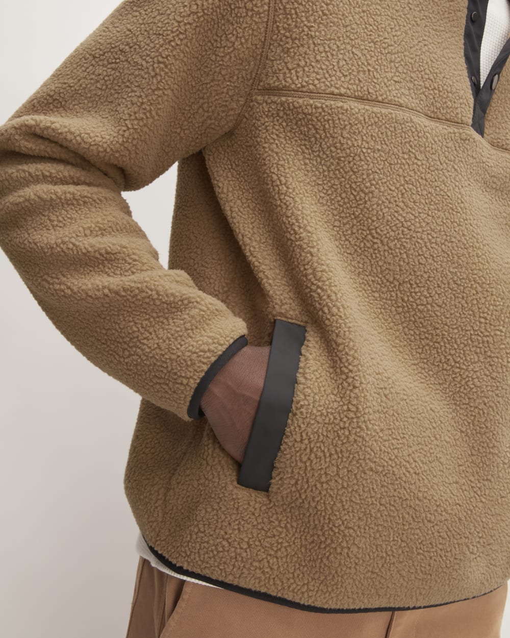 The ReNew Fleece Pullover | Tiger's Eye