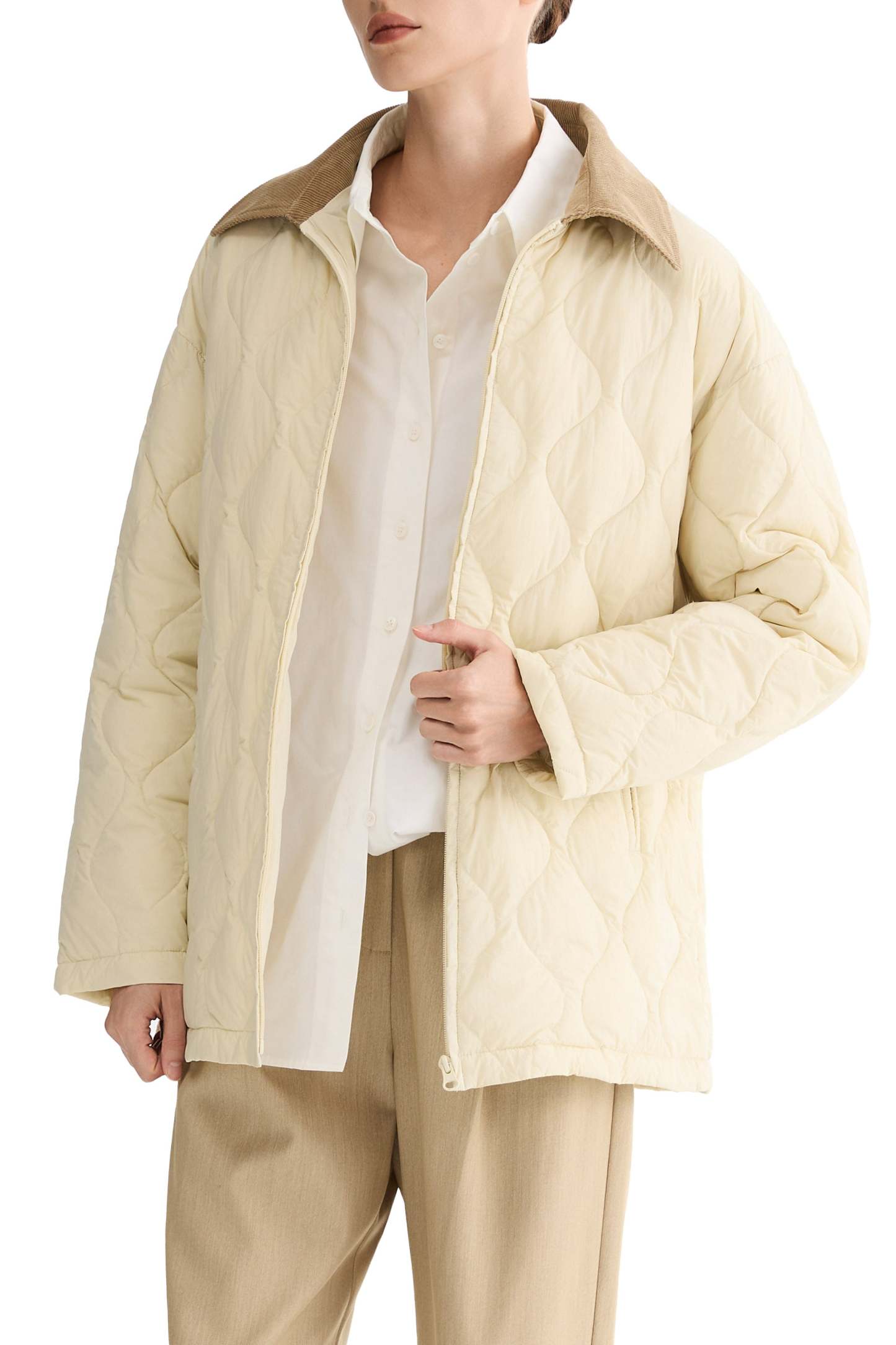 Velara Quilt Lightweight Down Jacket