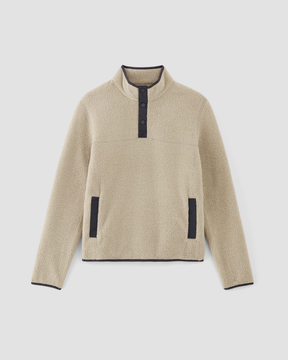 The ReNew Fleece Pullover | Oatmeal