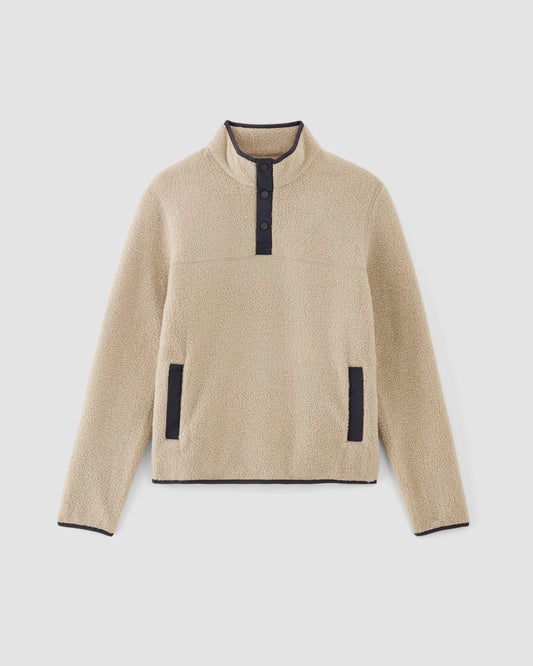 The ReNew Fleece Pullover | Oatmeal