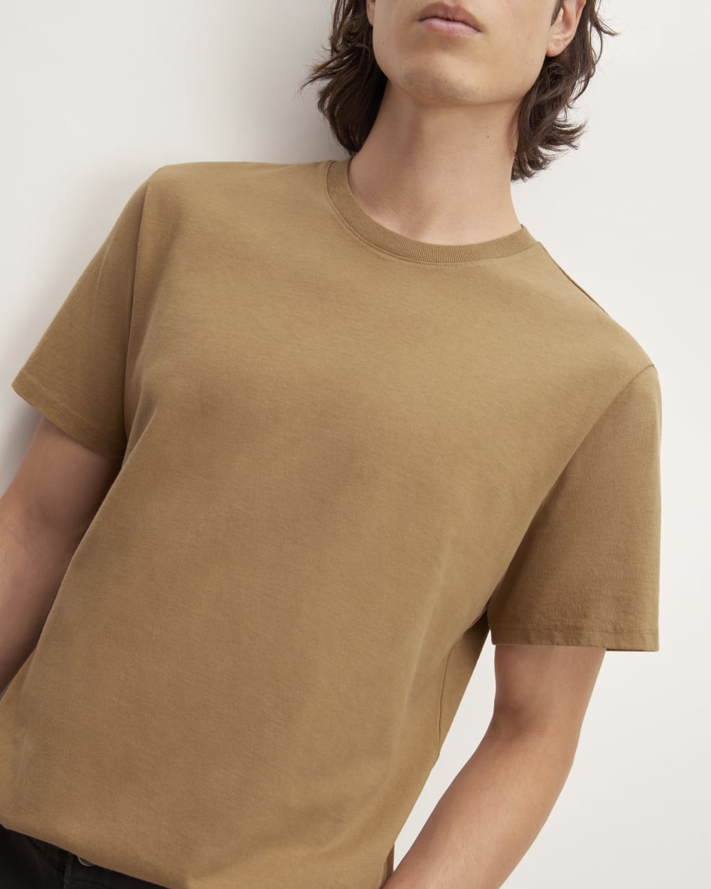 The Premium-Weight Relaxed Crew | Uniform | Toasted Coconut