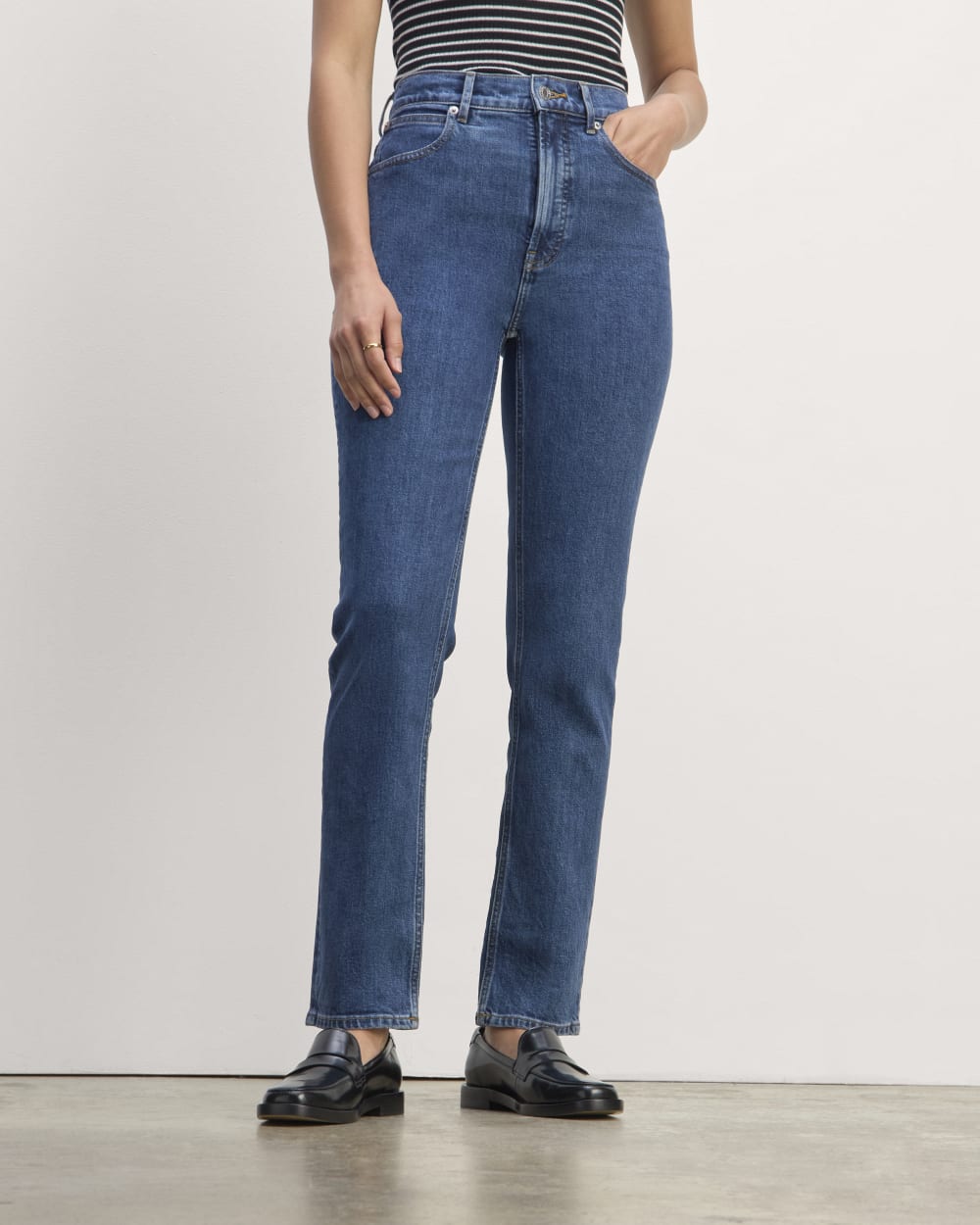 The Way-High® Slim Jean | Deep Rinse | 31 Inseam