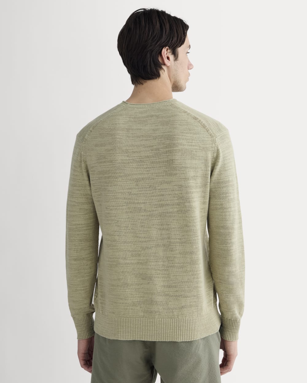 The Cotton Linen Pullover | Eucalyptus