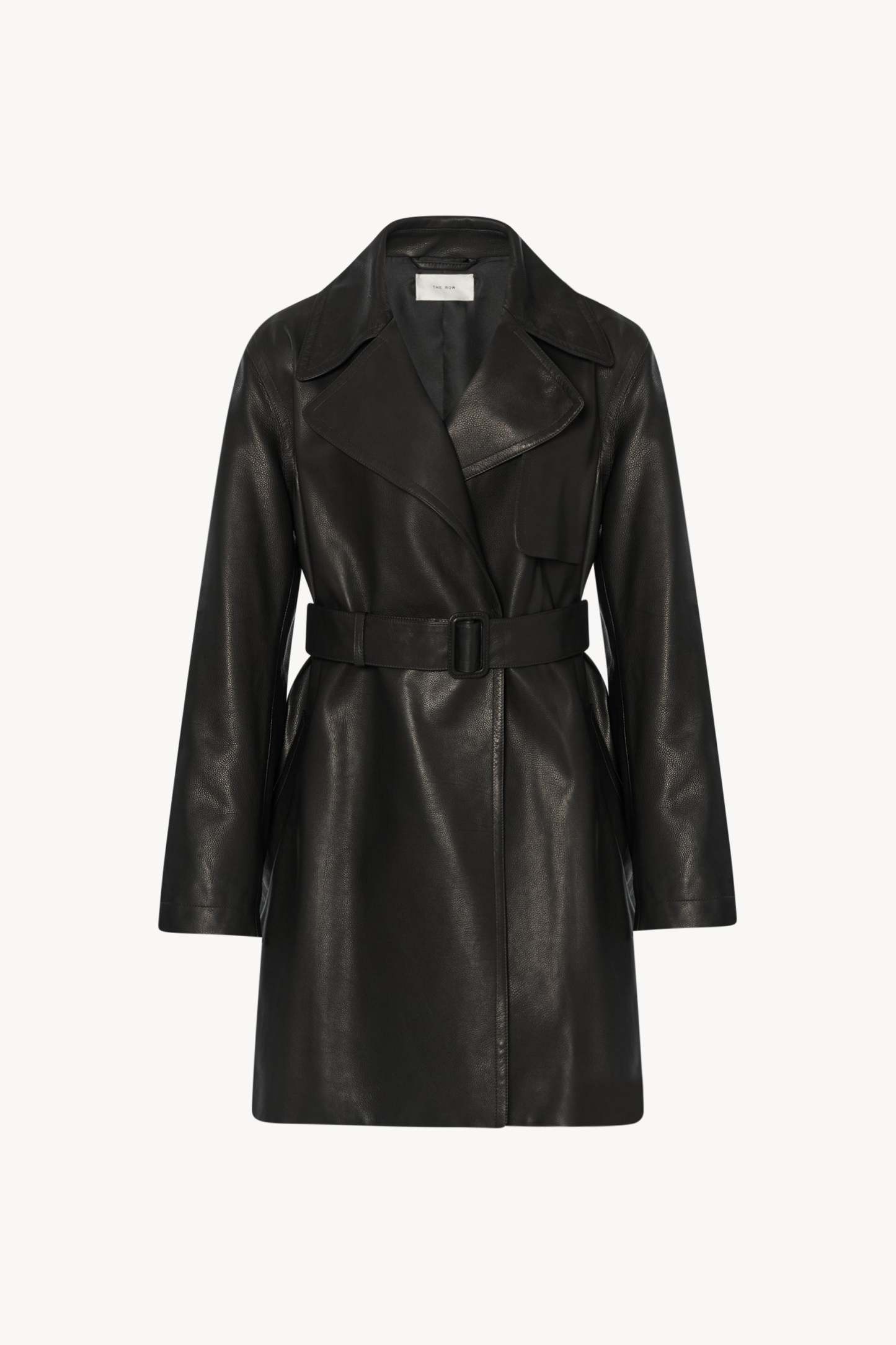 Siempra Coat in Leather