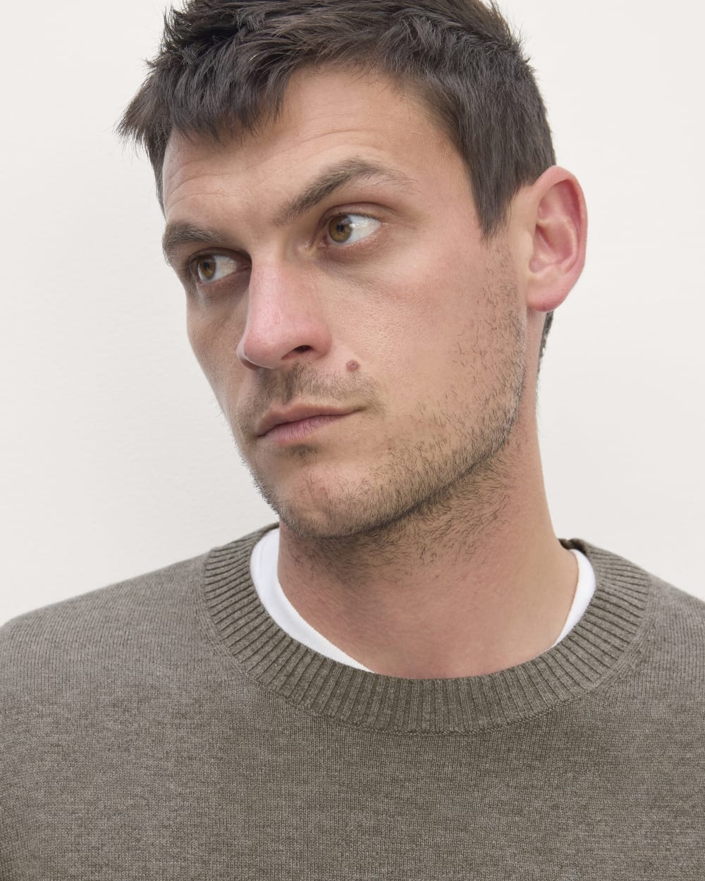 The No-Sweat Sweater | Uniform | Taupe Melange