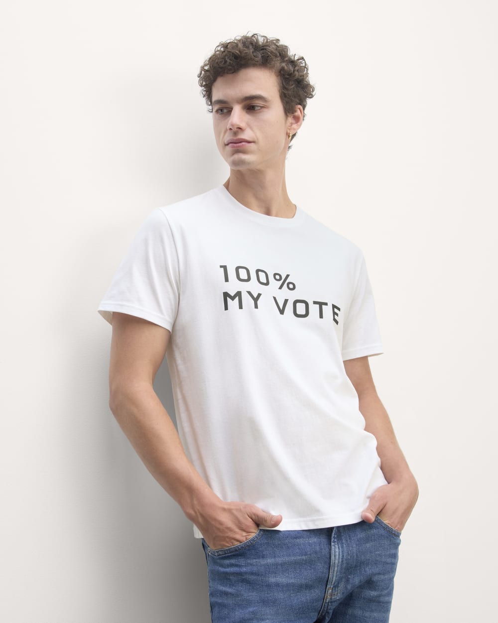 The Voter Crew in Essential Cotton | White