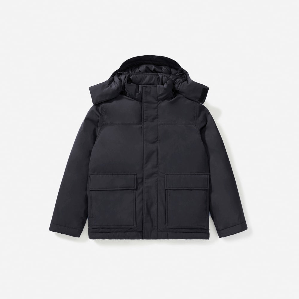 The ReNew Short Parka | Black