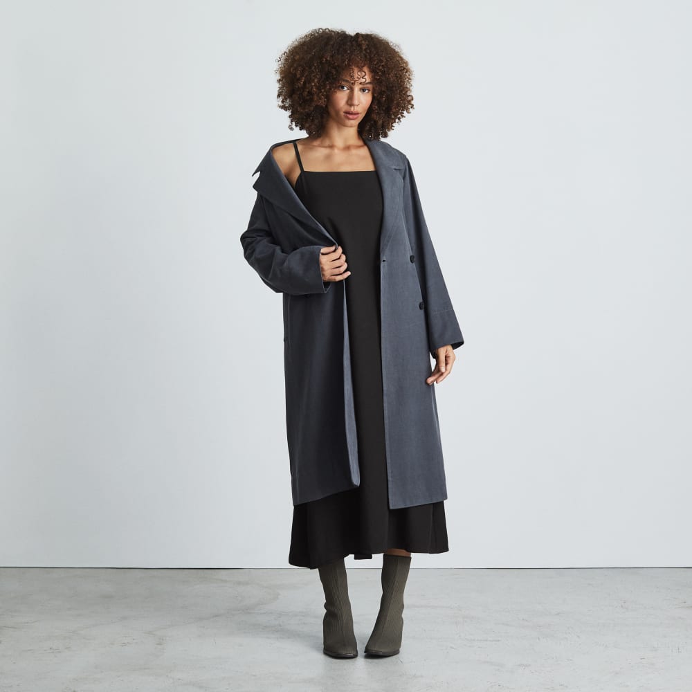 The Japanese GoWeave®  Slip Dress | Black