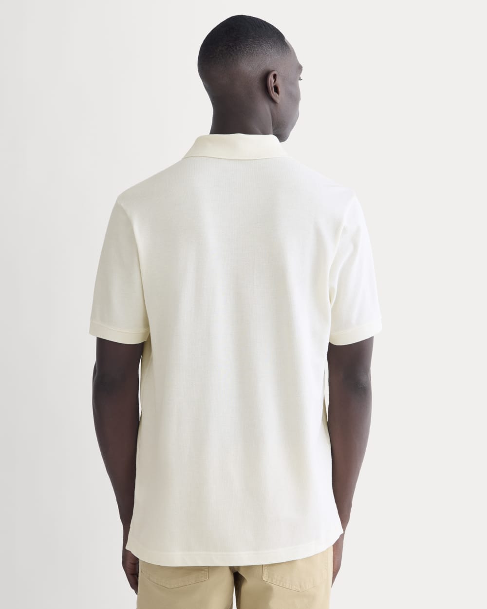 The Pique Polo | Bone