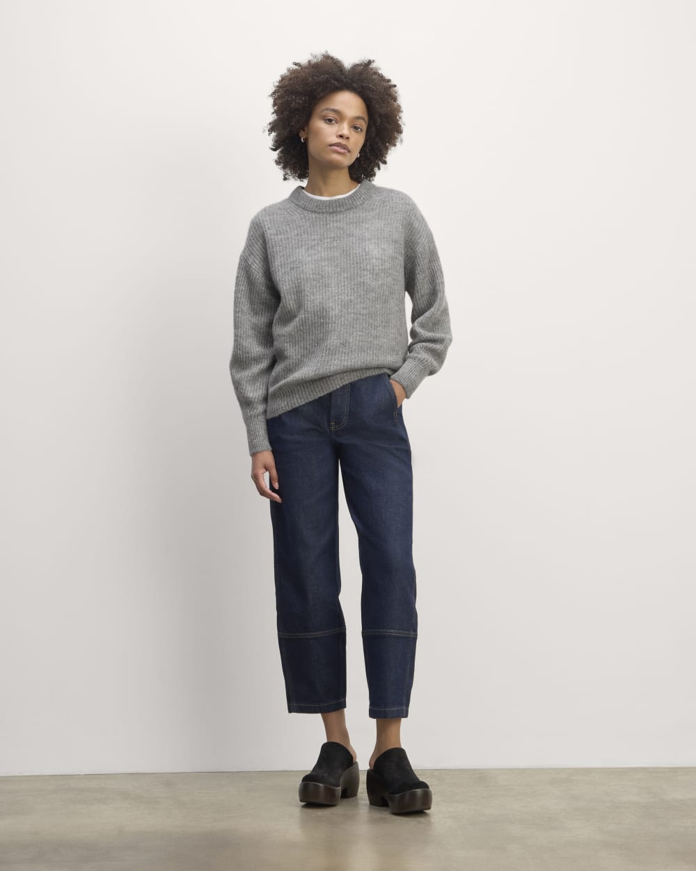 The Cocoon Crew in Alpaca | Heather Stone Grey