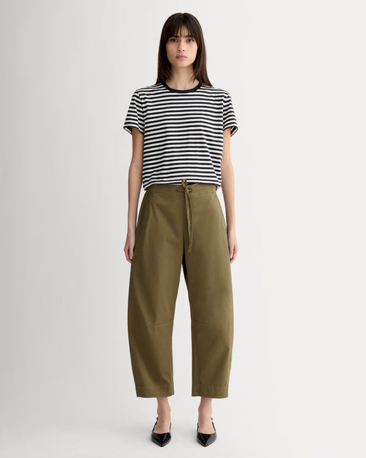The Easy Barrel Pant | Olive