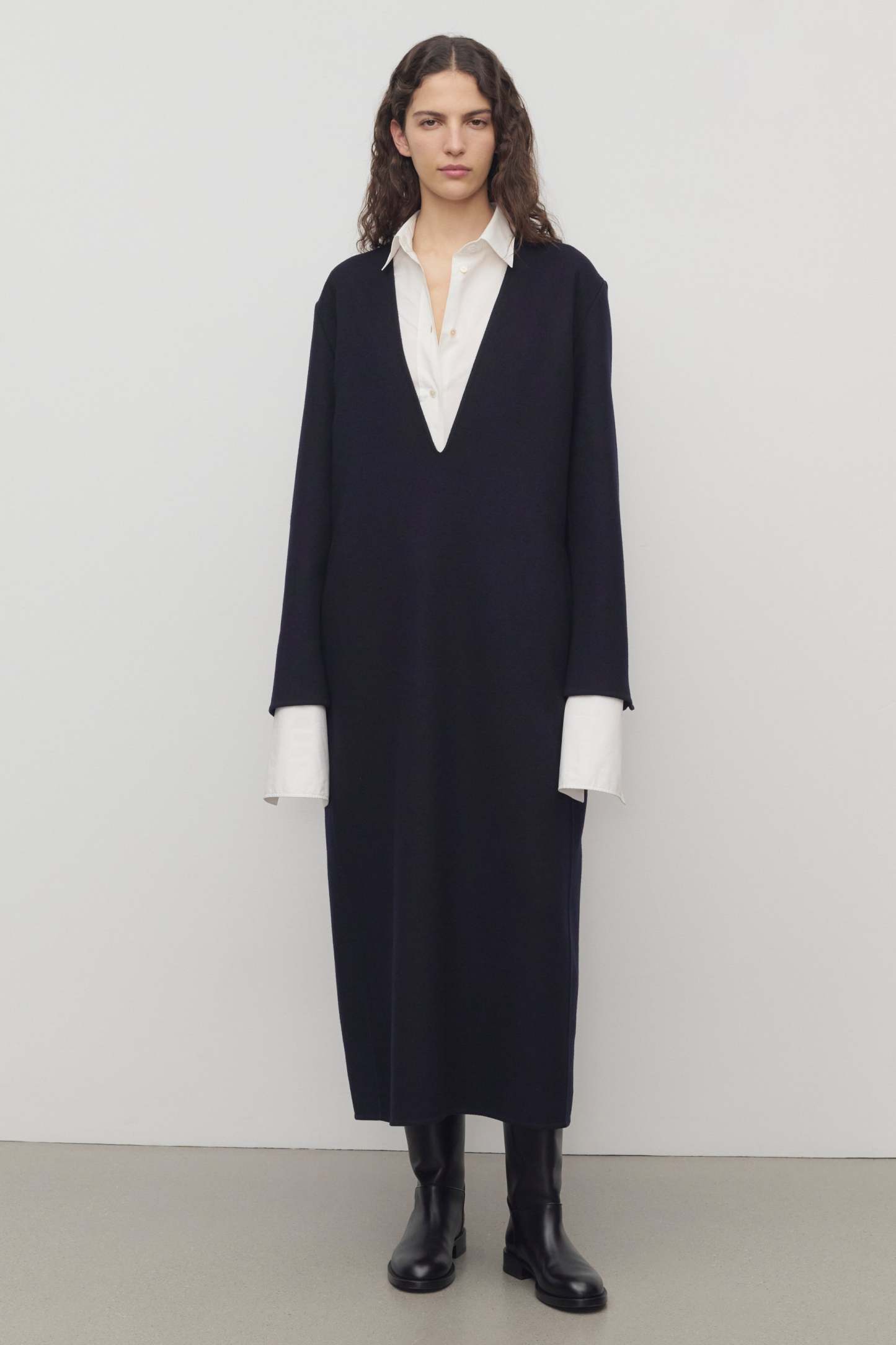 Theia Dress in Cashmere