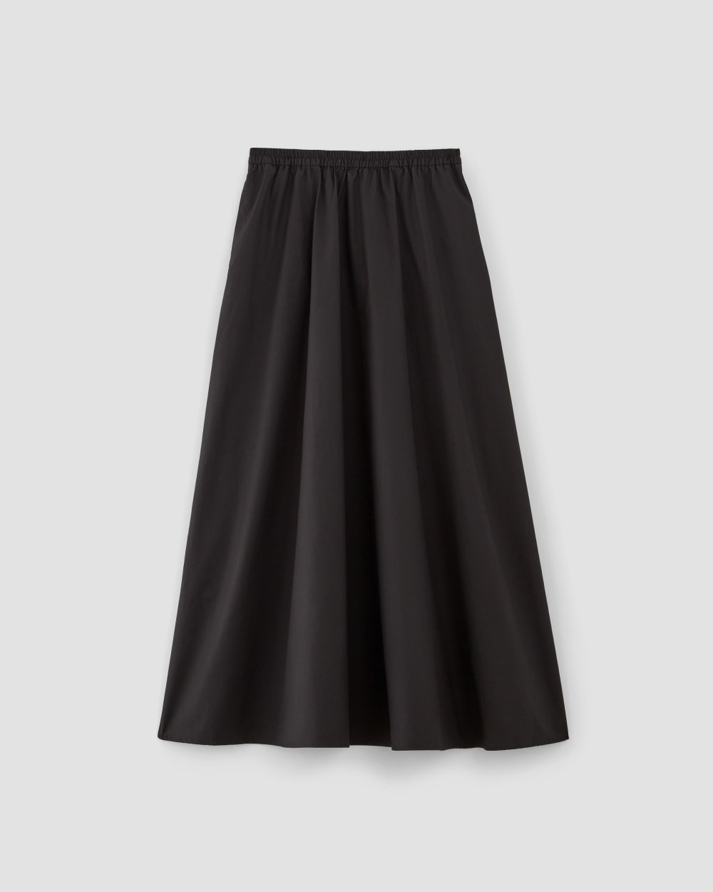 The Supima® Pull-On Maxi Skirt | Black