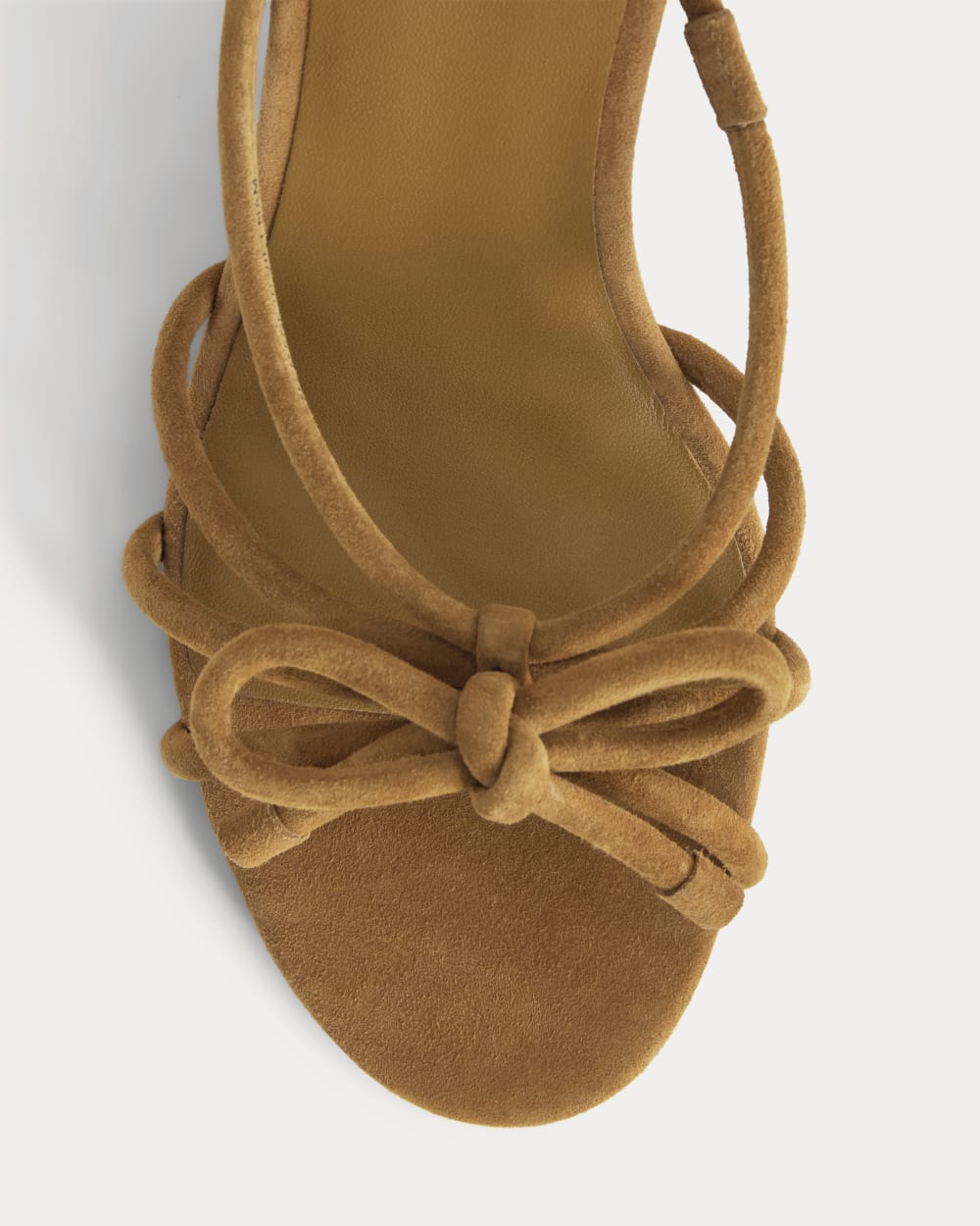 The Bow Heel | Canyon Brown Suede