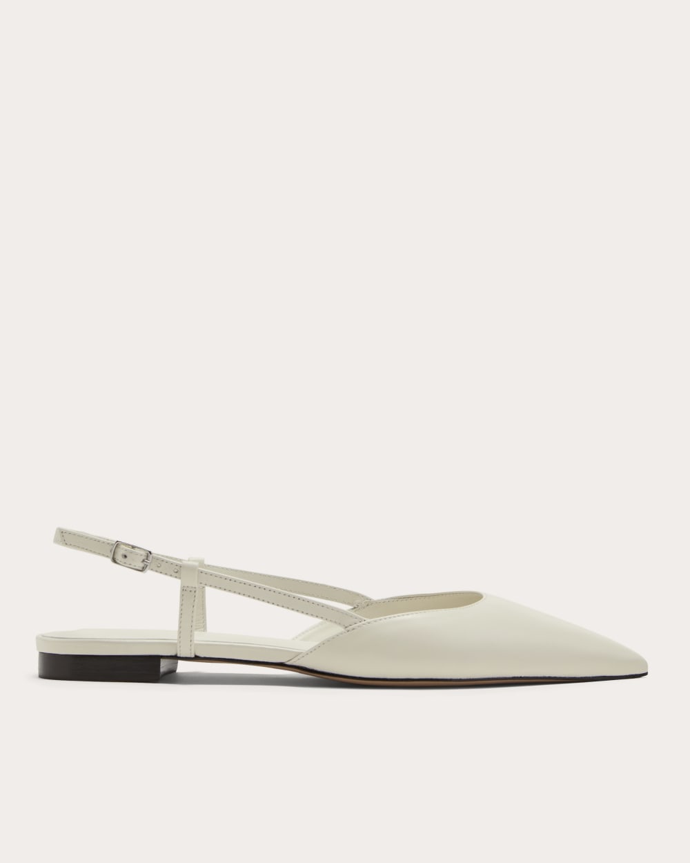 The Studio Slingback Flat | Canvas
