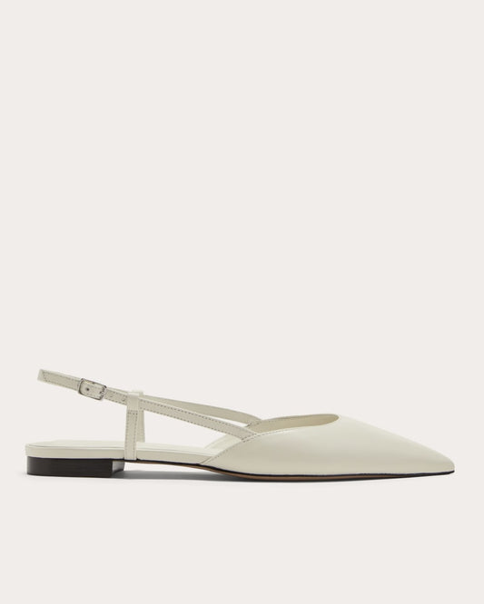 The Studio Slingback Flat | Canvas