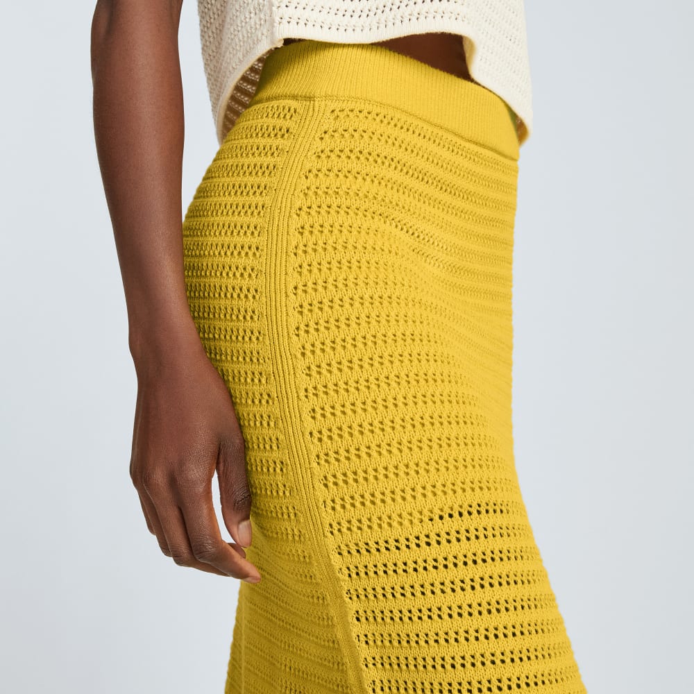 The Crochet Knit Skirt | Super Lemon