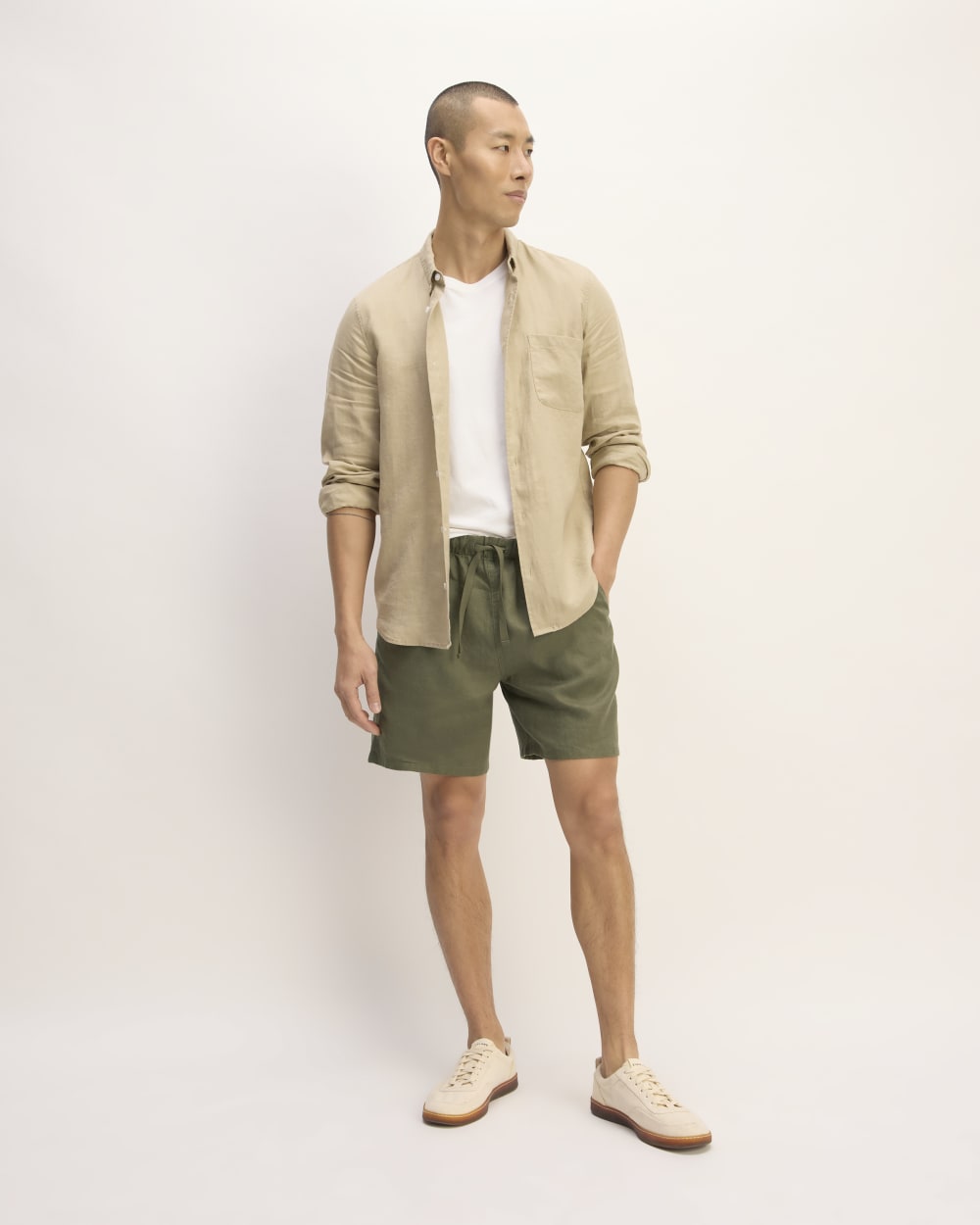 The Linen Easy Short | Kalamata