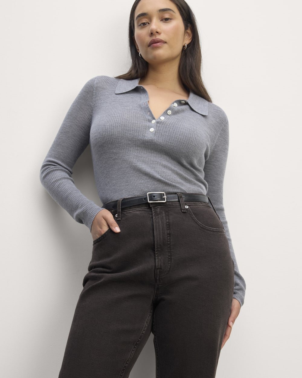 The Cheeky Hourglass Jean | Washed Black | 28.5 Inseam