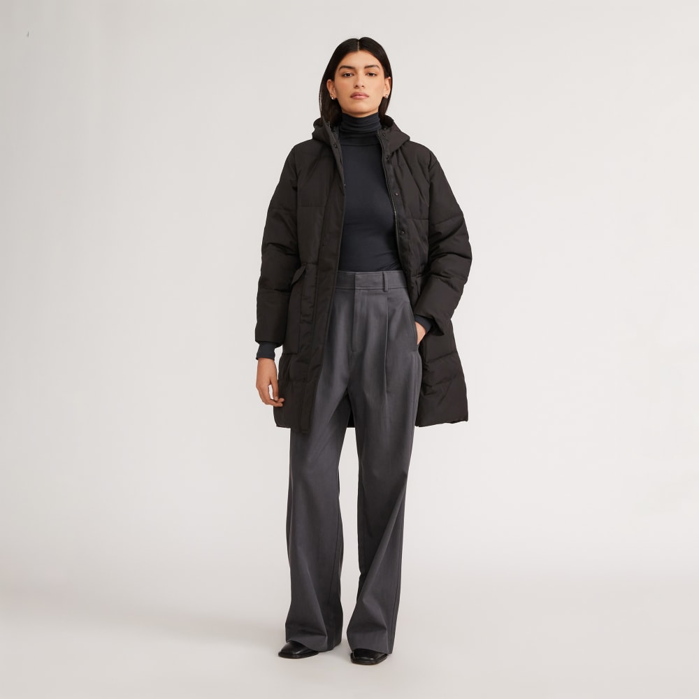 The Long Puffer | Black