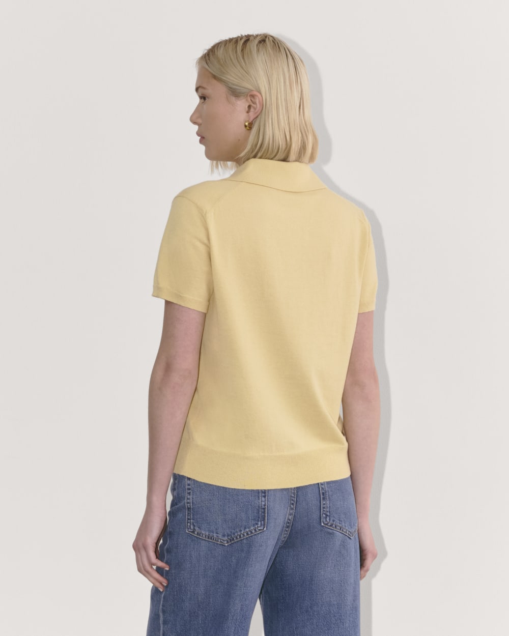 The Polo in Cotton Cashmere | Parsnip