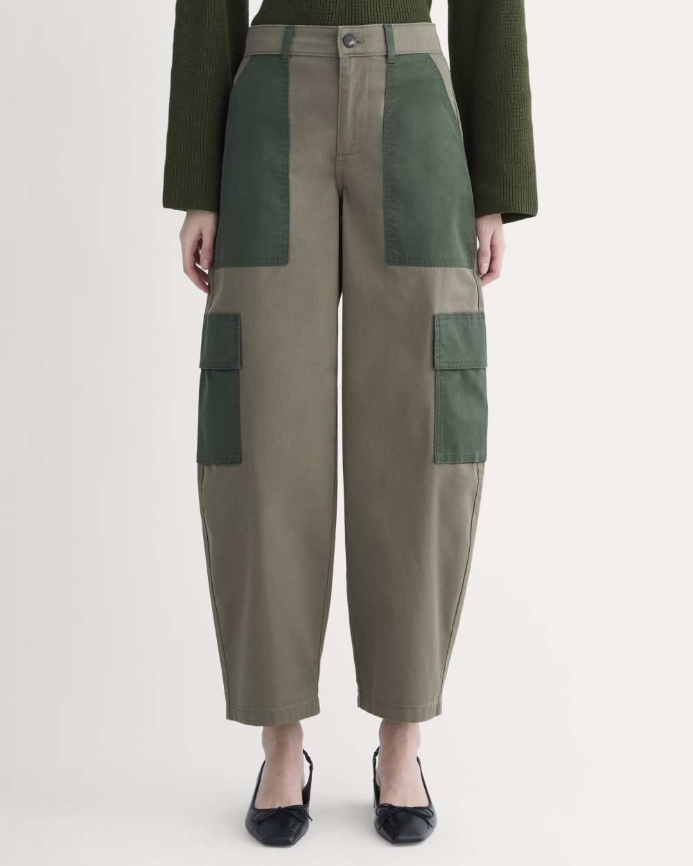 The Utility Cargo Pant | Kalamata / Duffel Bag