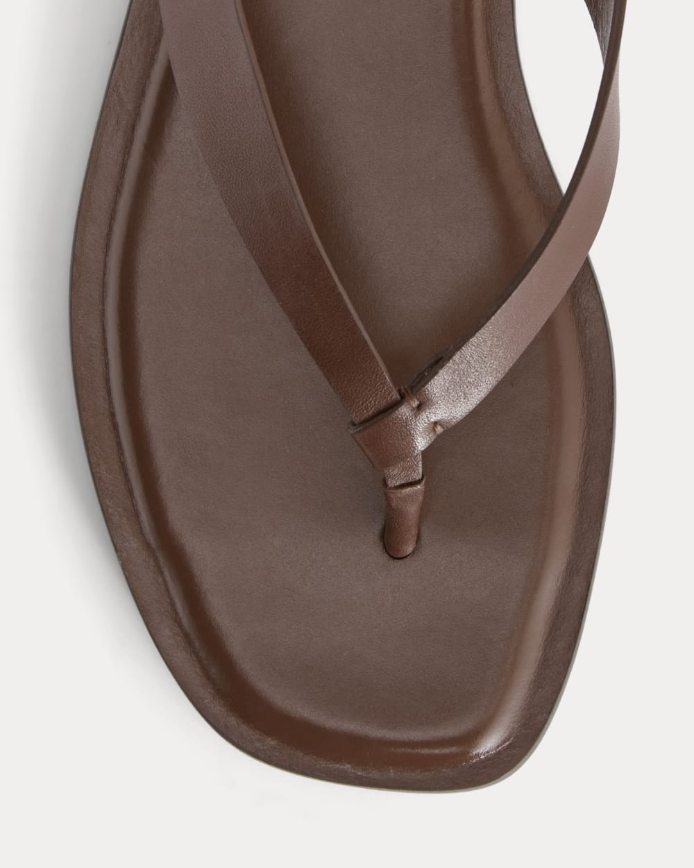 The Leather Flip Flop | Rum